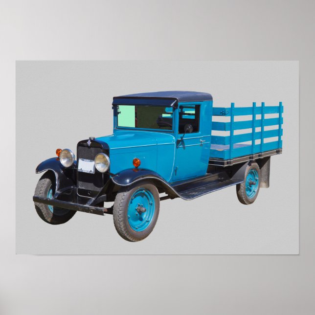 1929 Chevy 1 Ton Stake Body Truck Poster (Vorne)