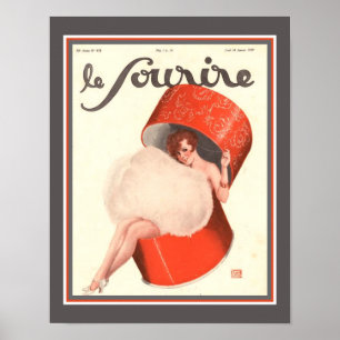 1929 Deko Powder Box Girl