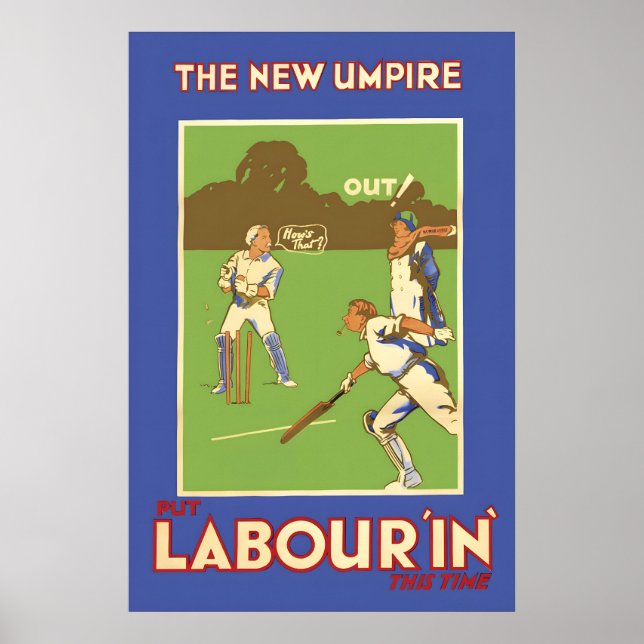 1929 Labour Party Election Poster British (Vorne)