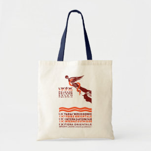 1929 Lwow Ost-Internationale Messe Tragetasche