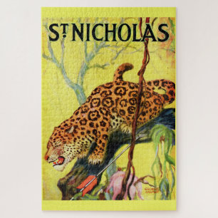 1929 Titelblatt des St. Nikolaus-Magazins Puzzle