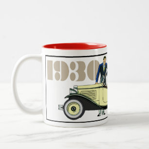 1930 American Austin Zweifarbige Tasse
