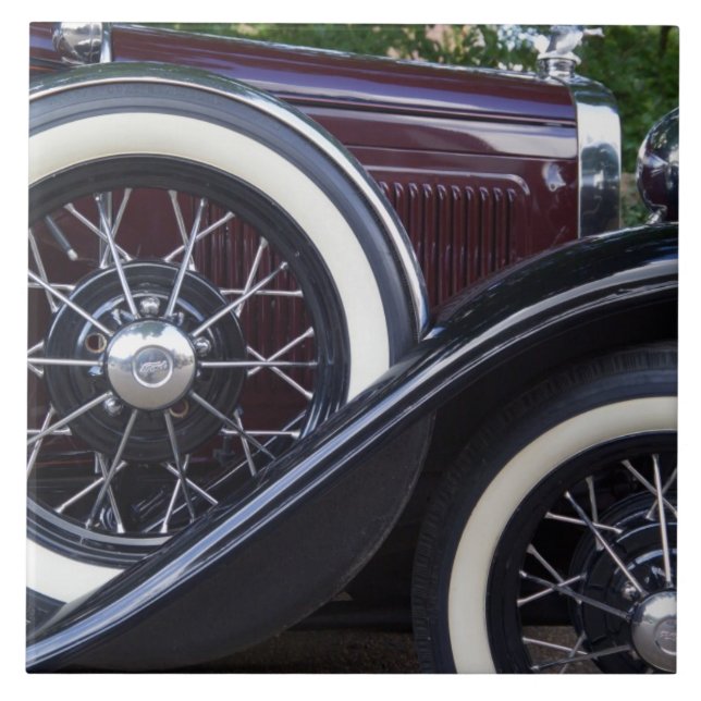 1930 Ford A Oldtimer Fliese (Vorderseite)