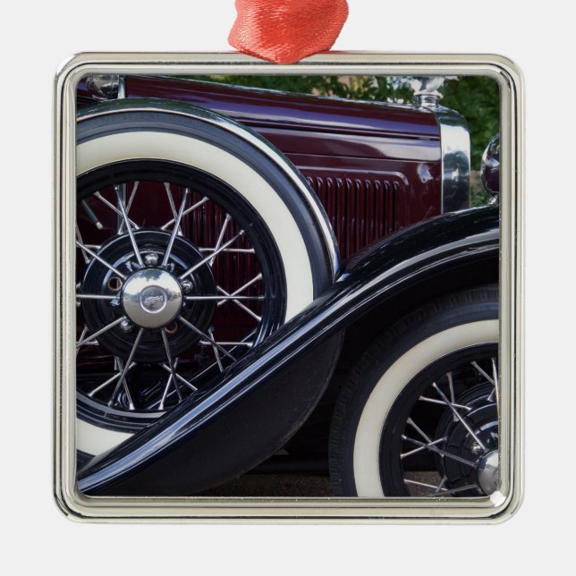 1930 Ford A Oldtimer Ornament Aus Metall (Vorne)