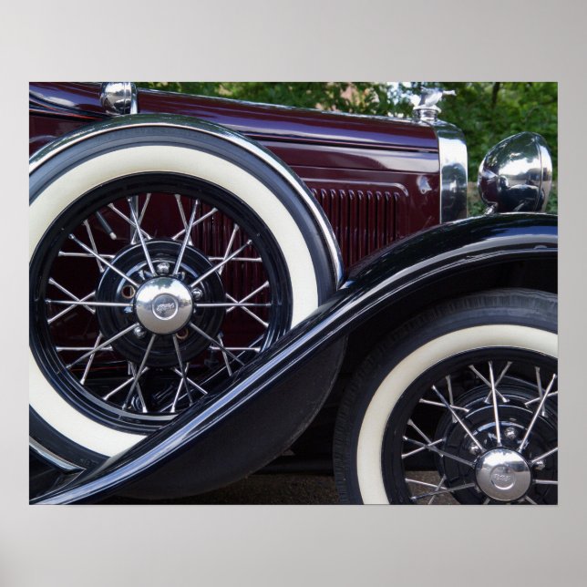 1930 Ford A Oldtimer Poster (Vorne)