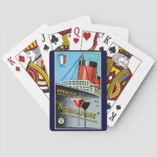 1930 Franzose Apertif Normandie Spielkarten