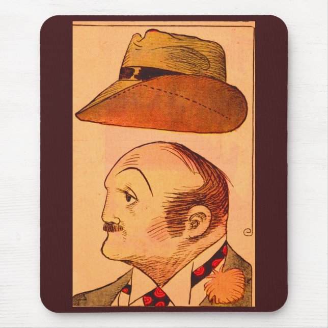 1930er der High Hat Jimmy Murphy Mousepad (Vorne)