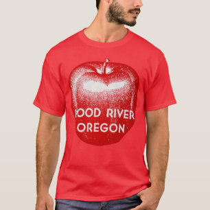 1930er Hood River Oregon Äpfel T-Shirt