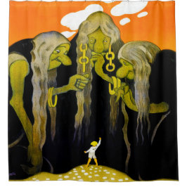 1930's Movie Shower Curtain Duschvorhang