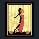 1931 Art-Deco "Dancer On Bühne" Print 16x20 Poster<br><div class="desc">Nice,  1931 Art Deco Print "Dancer on Bühne" 16x20</div>