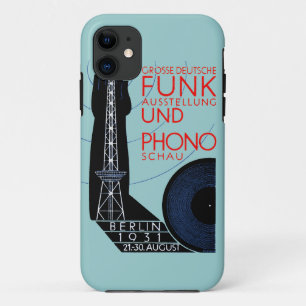 1931 Deutsche Funk- und Musikausstellung Case-Mate iPhone Hülle