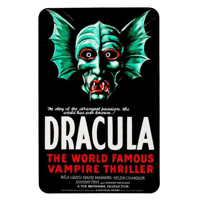1931 Dracula Magnet (Vertikal)
