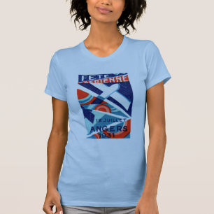 1931 Internationale französische Luftshow T-Shirt