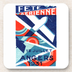 1931 Internationale französische Luftshow Untersetzer