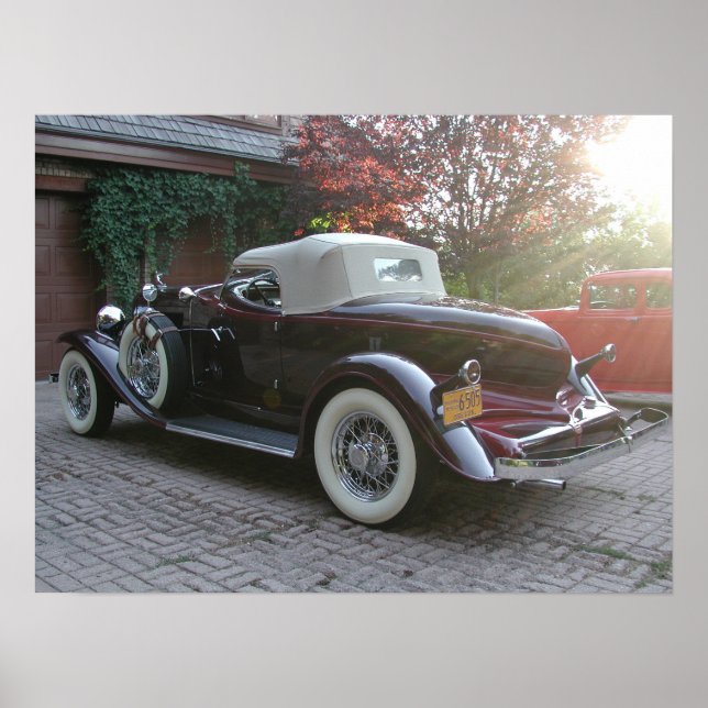 1932 Auburn Boattail Speedster Poster (Vorne)