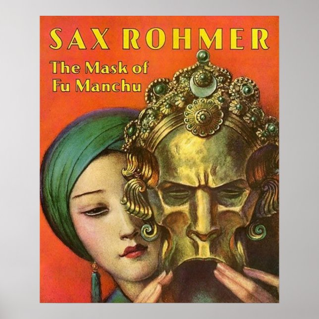 1932 Die Maske der Fu-Manchu-Abdeckung Poster (Vorne)