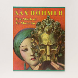 1932 Die Maske der Fu-Manchu-Abdeckung Puzzle