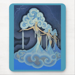 1932 Folies Bergère poster Mousepad