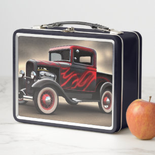 1932 Lieferwagen Truck Metal Lunch Box