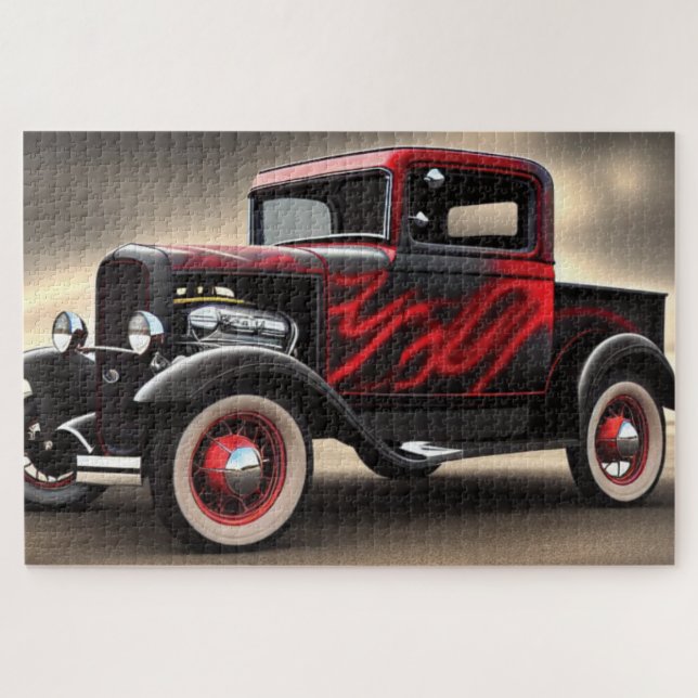 1932 Lieferwagen Truck Oldtimer Jigsaw Puzzle (Horizontal)