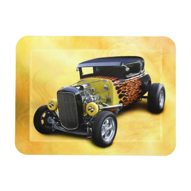 1932 Modell A Coupe FRISIERTE AUTO AVENGER Magnet (Horizontal)