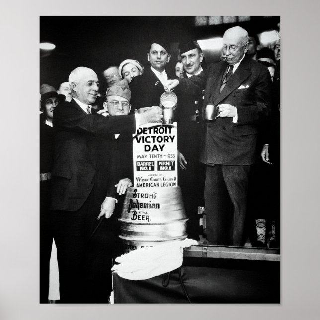 1933 VERBOT DER ÜBERLEBENSÜBERLEBENUNG VON BRÜCHEN POSTER (Vorne)