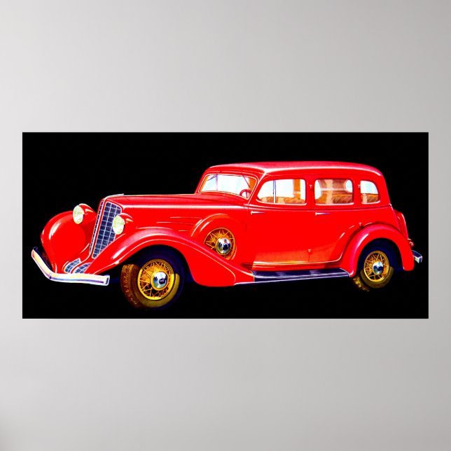 1934 Auburn Poster (Vorne)