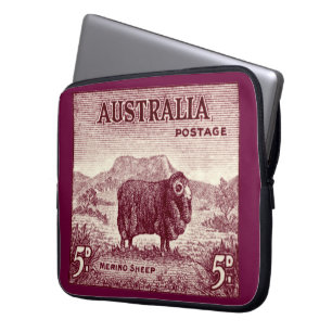 1934 Australisches Merinoschaf Laptopschutzhülle