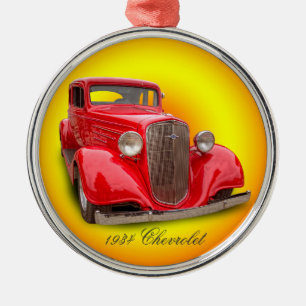 1934 CHEVROLET ORNAMENT AUS METALL