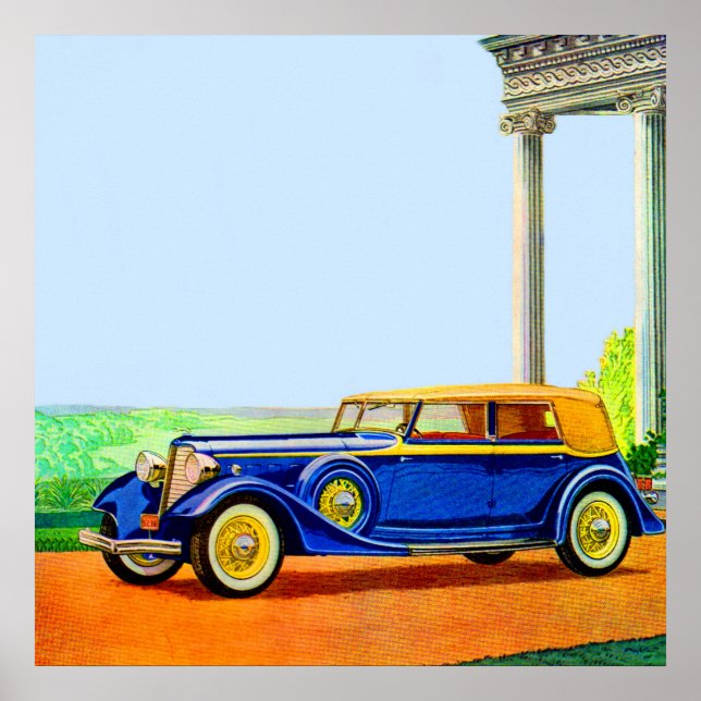 1934 Lincoln-Modell KA Poster (Vorne)