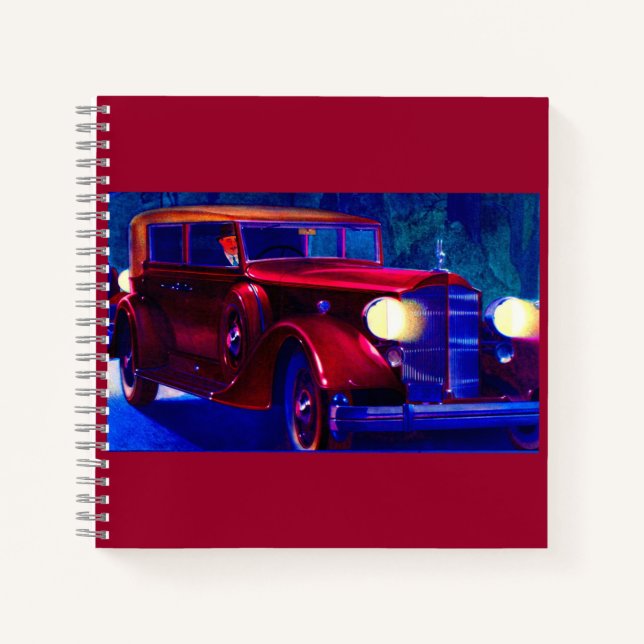 1934 Packard Automobil Notizbuch (Vorderseite)