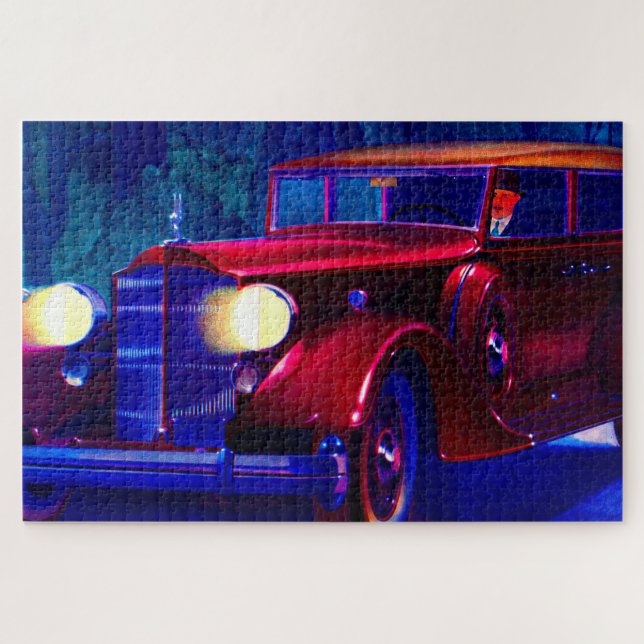 1934 Packard Automobil Puzzle (Horizontal)