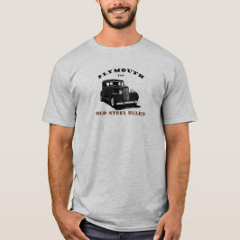 1934 Plymouth Chrysler.
Mopar. Black Hotrod 1934. T-Shirt