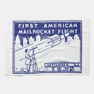 1935 American Rocket Mail Handtuch