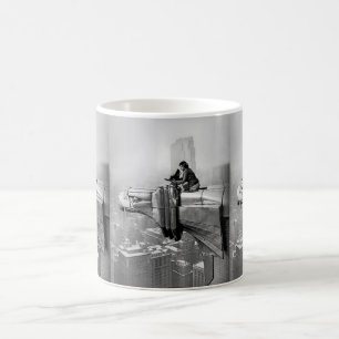 1935 MARGARET BOURKE NEW YORK CITY VINTAGE FOTO KAFFEETASSE