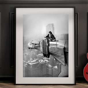 1935 MARGARET BOURKE NEW YORK CITY VINTAGE FOTO POSTER