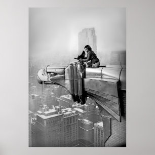 1935 MARGARET BOURKE NEW YORK CITY VINTAGES FOTO POSTER