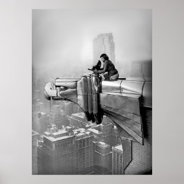 1935 MARGARET BOURKE NEW YORK CITY VINTAGES FOTO POSTER