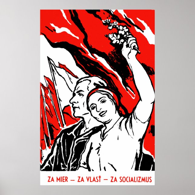 1935 Sozialistenposter Poster (Vorne)