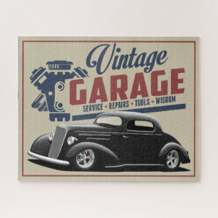 1935 Vintag Garage Jigsaw Puzzle