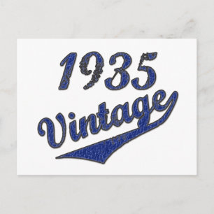 1935 Vintag Postkarte