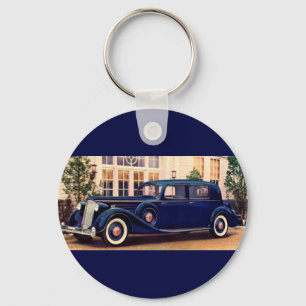 1936 Blau Packard Schlüsselanhänger