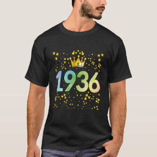 1936. Geburtstag 1936 Jahrestag T-Shirt
