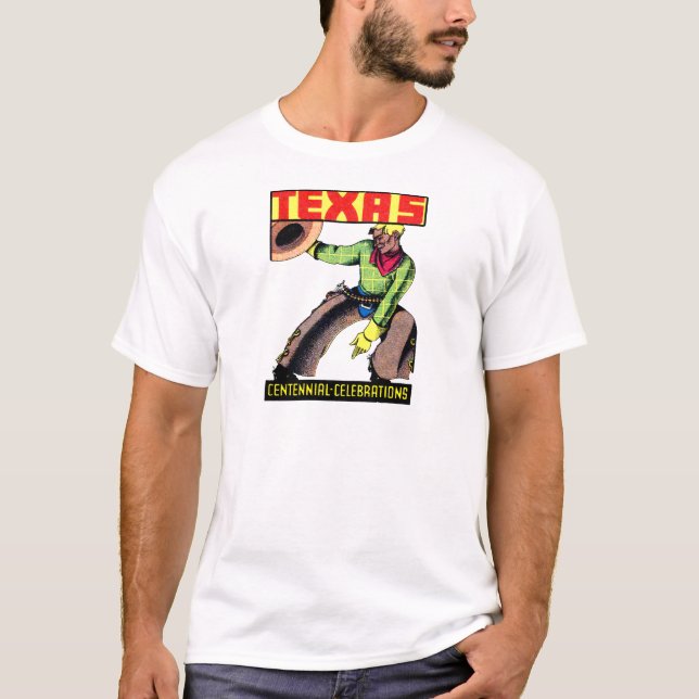 1936 Texas Centennial T-Shirt (Vorderseite)