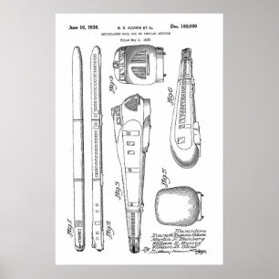 1936 Zugpatent Poster