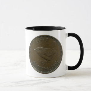 1937 Briten-Farthing-Tasse Tasse