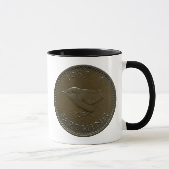 1937 Briten-Farthing-Tasse Tasse (Rechts)