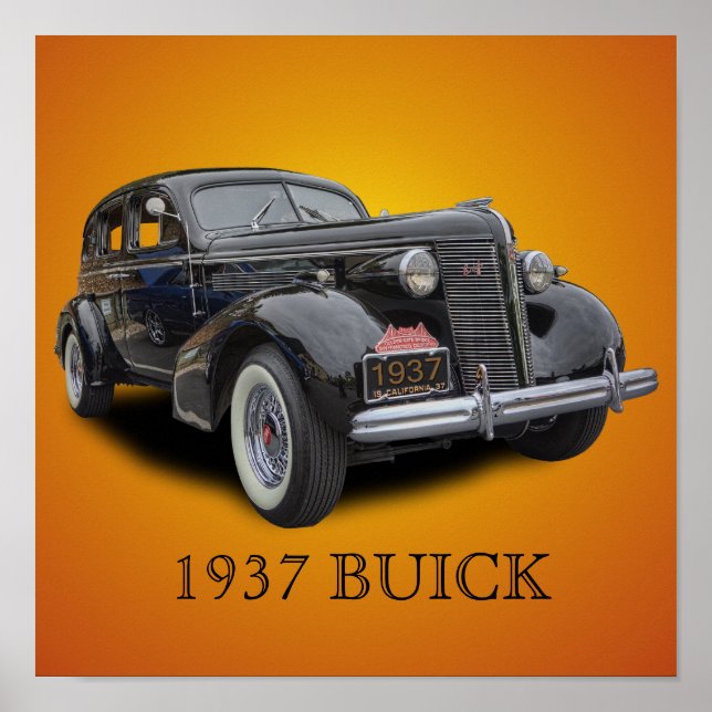 1937 BUICK POSTER (Vorne)