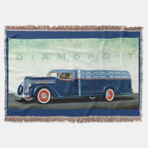 1937 Diamond-T-Blue LKW Decke