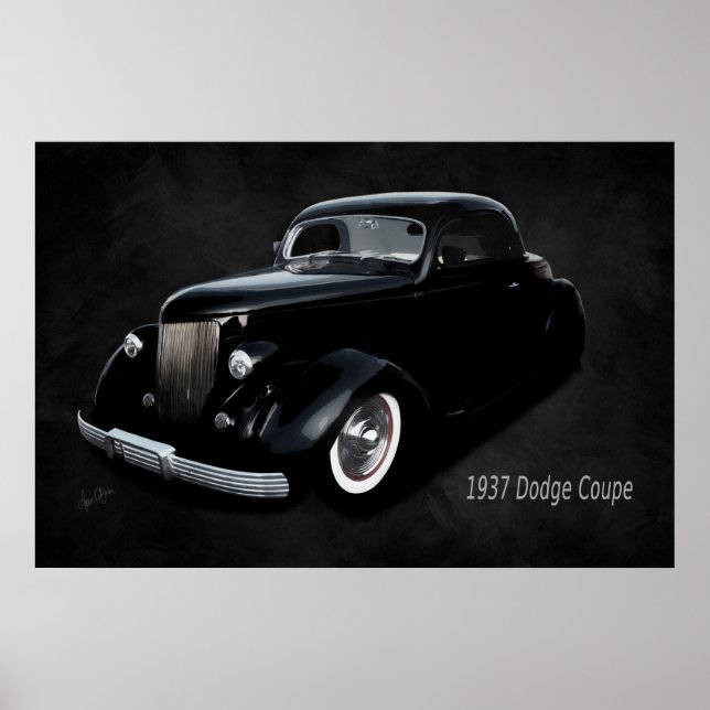 1937 Dodge Coupe Poster (Vorne)